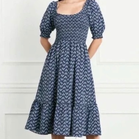 Hill House Dresses & Skirts - Hill house louisa nap dress navy floral